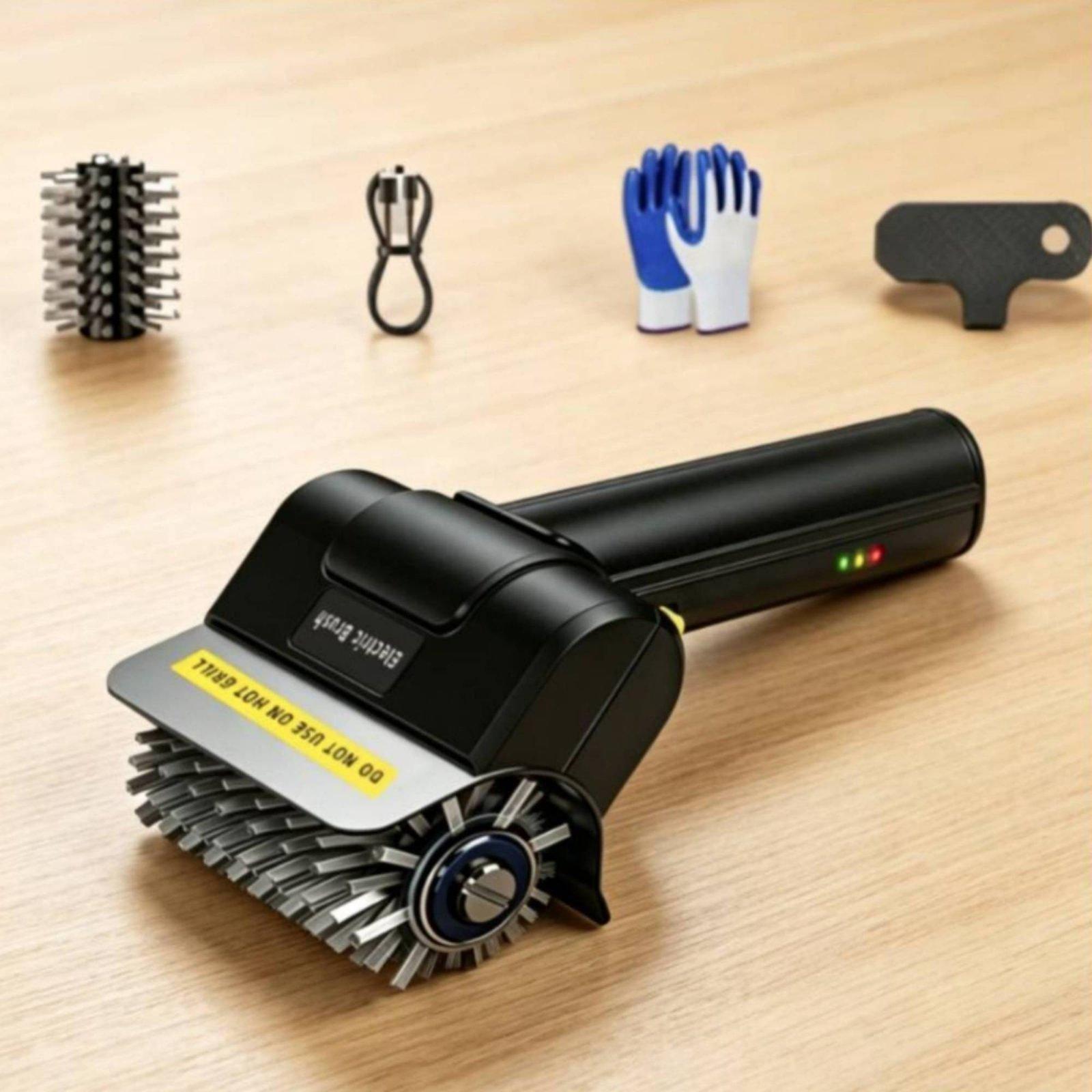 Electric Grill Brush USB-Charg - Camping Cooking Electric 评论和价格