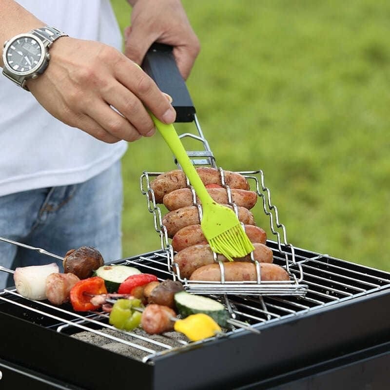 Portable Camping BBQ Grill Com - Camping Cooking Portable 评论和价格