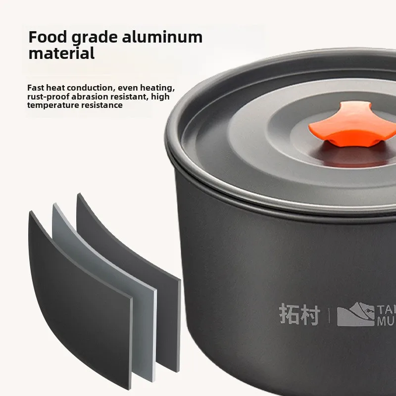 Camping Cookware Set Outdoor C - Camping Cooking Kit 评论和价格