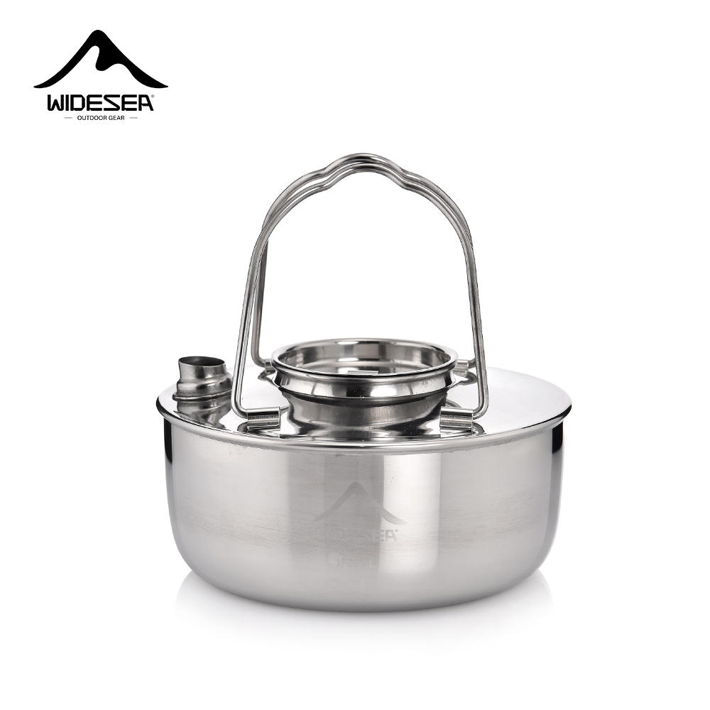 Widesea Camping Outdoor 1.7L S - Camping Cooking Kit 评论和价格