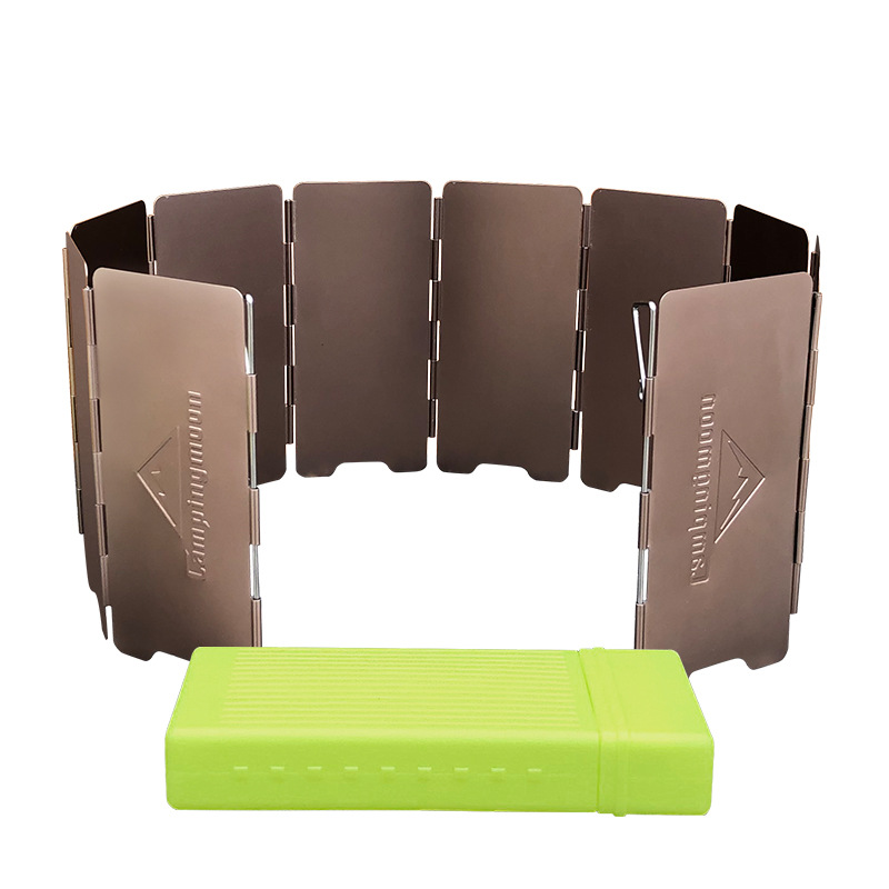 10 Plates Bronze-coloured Fold - Camping Cooking Lightweight 评论和价格