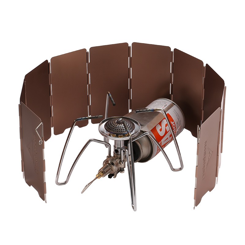 10 Plates Bronze-coloured Fold - Camping Cooking Lightweight 评论和价格