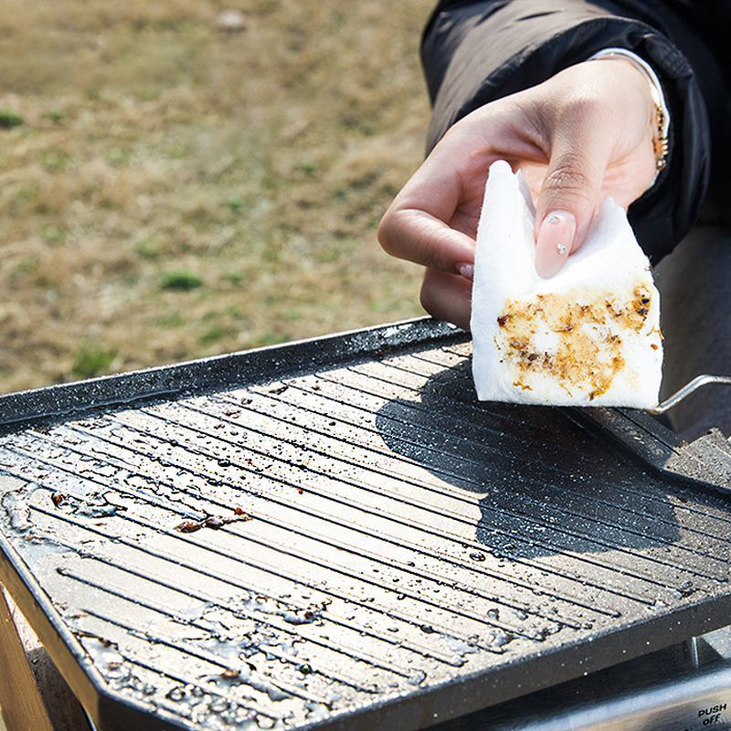 Outdoor camping barbecue pan H - Camping Cooking Cupboard 评论和价格