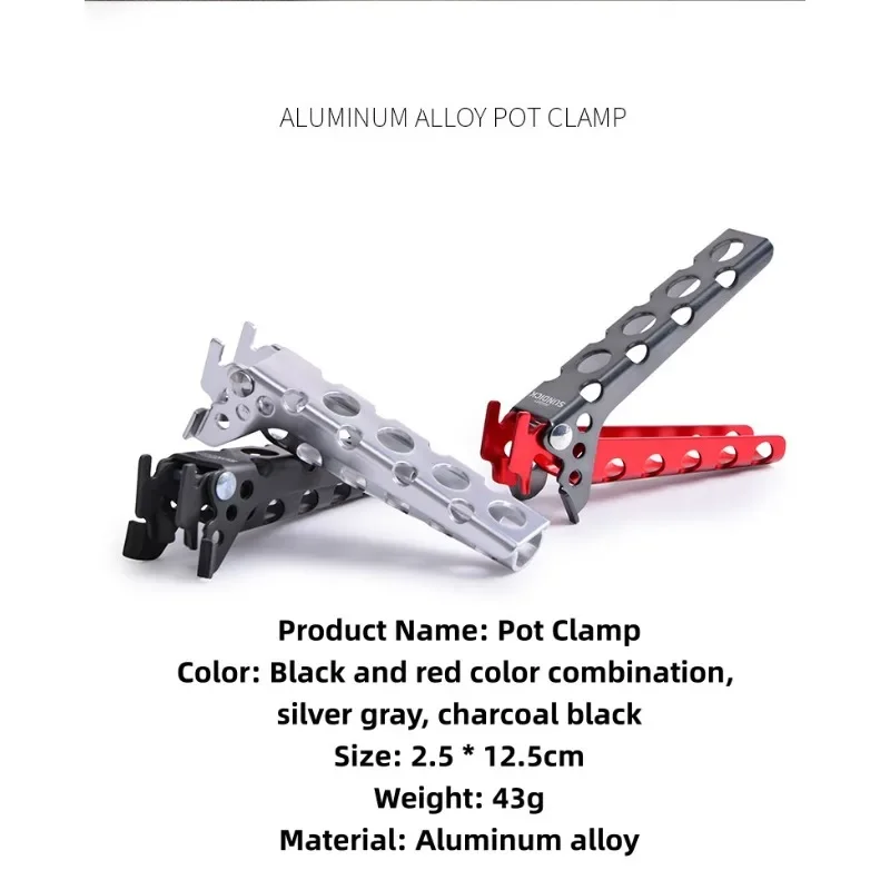 Pot Clamp Pan Handler Pot Lift - Camping Cooking Dishes 评论和价格