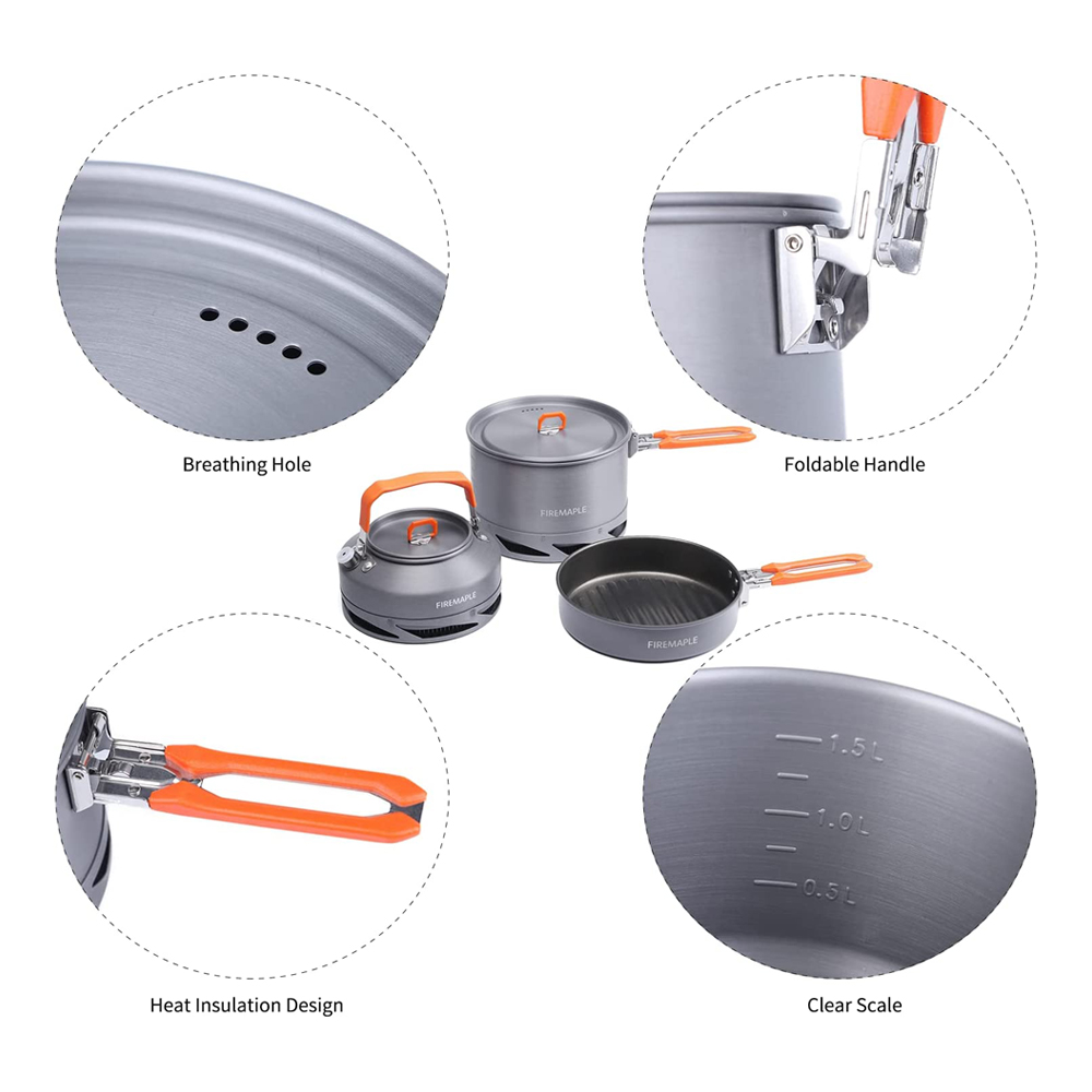 Fire Maple Camping Cookware Ut - Campfire Cooking 评论和价格