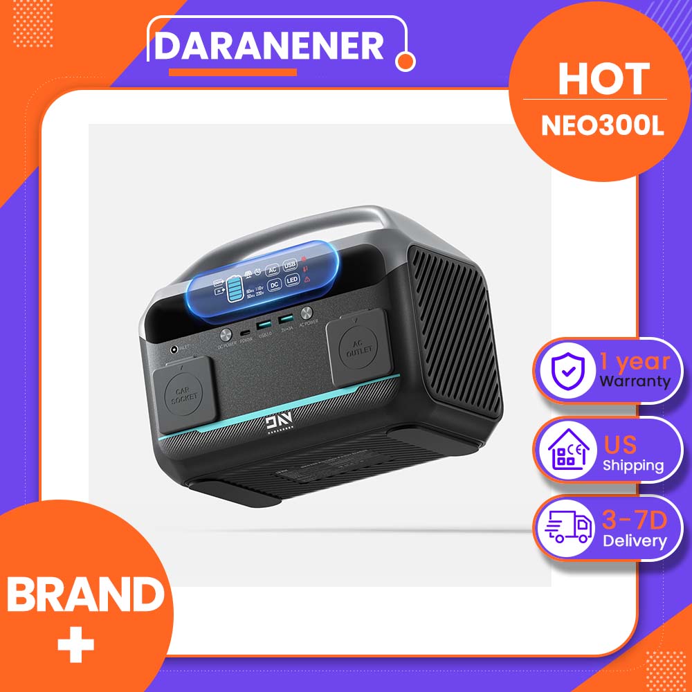 Daranener NEO300L 350W Portabl - Camping Cooking Utensils Kit 评论和价格