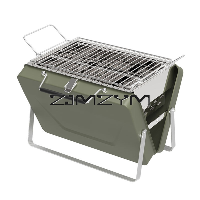 Foldable Barbecue Grill Adjust - Camping Cooking Lightweight 评论和价格