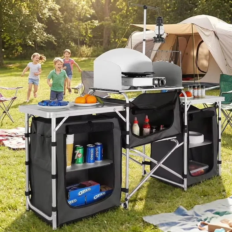 Wholesale Large Aluminum Outdo - Camping Cooking Cupboard 评论和价格