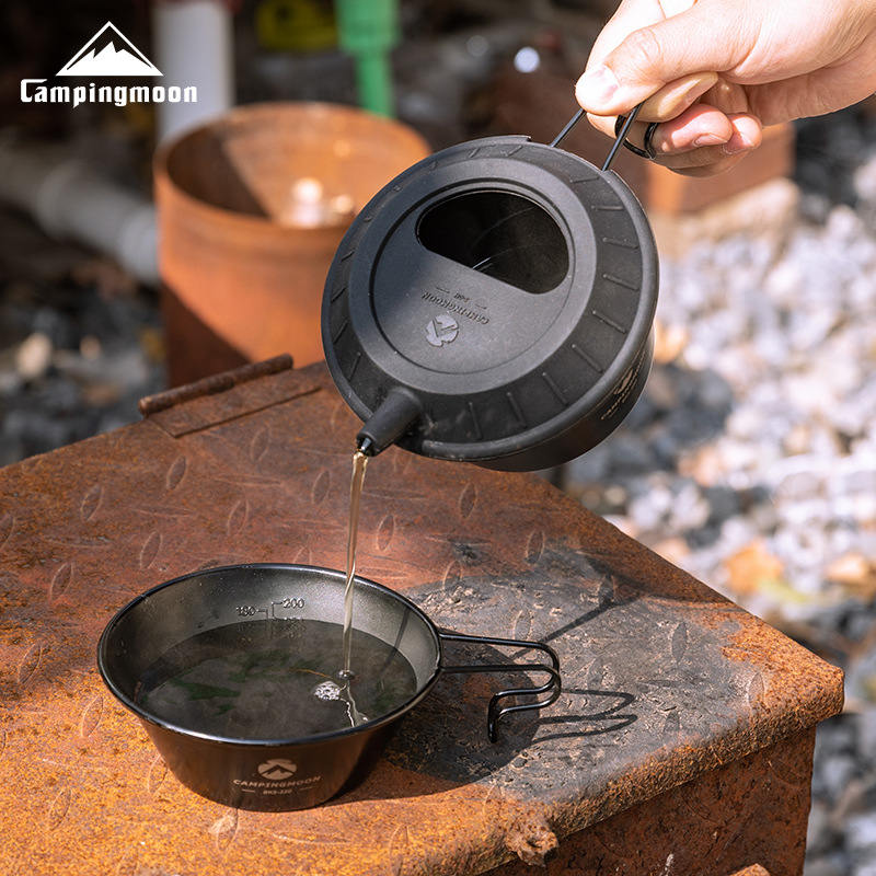 CAMPINGMOON S-GH-C Black Food  - Camping Cooking Tray 评论和价格