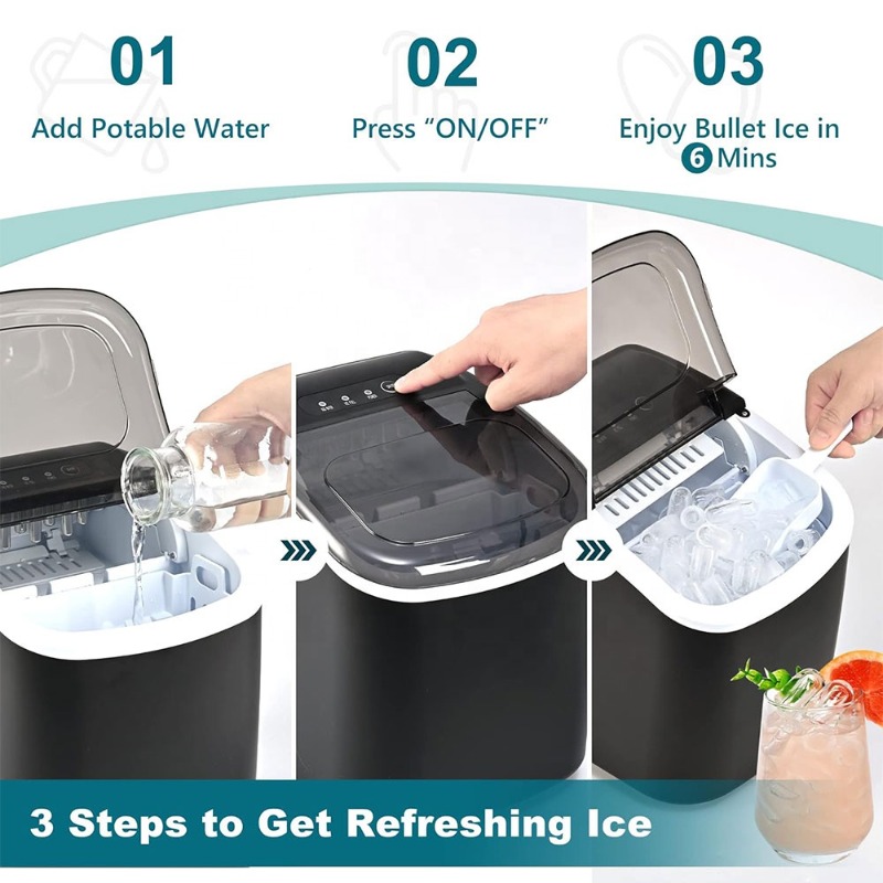 Portable Countertop Ice Maker  - Camping Cooking Portable 评论和价格