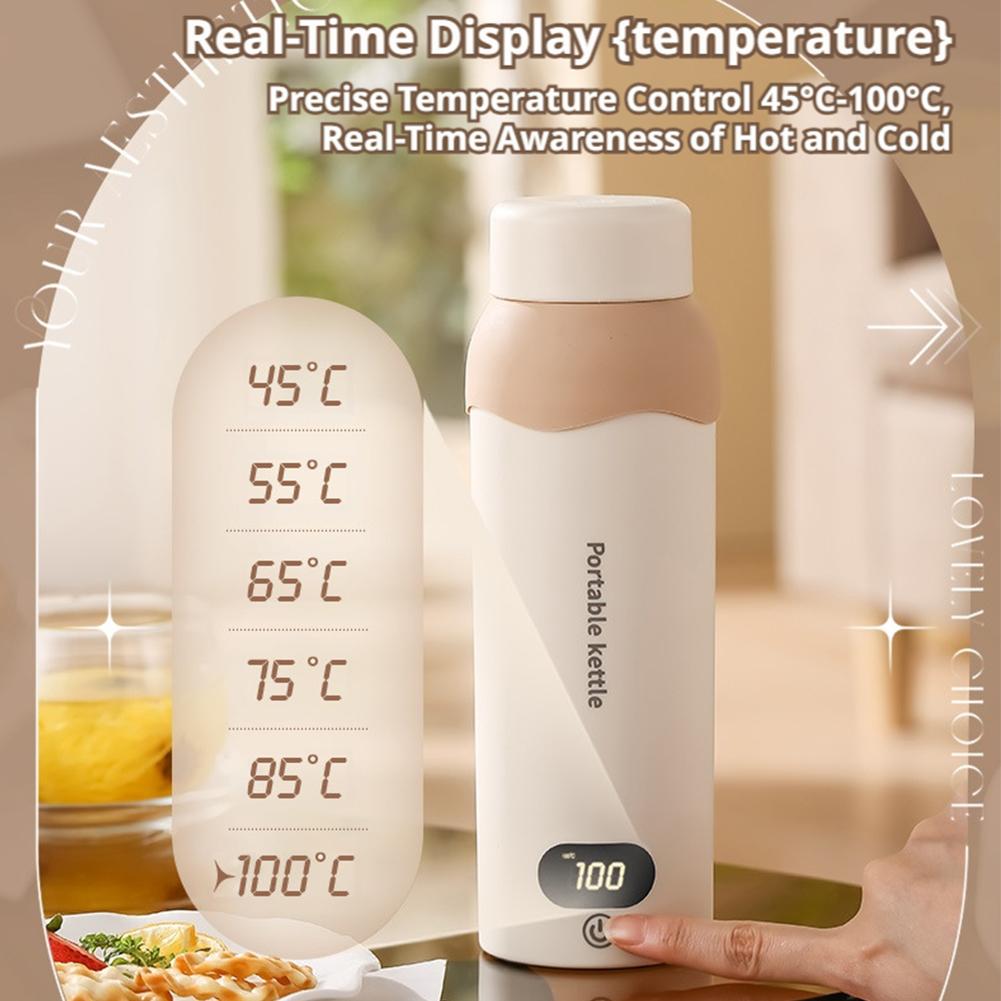 500ml LCD Electric Kettle WIth - Camping Cooking Electric 评论和价格