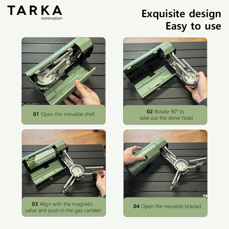 TARKA Cassette Stove Camping F - Camping Cooking Lightweight 评论和价格